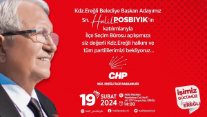 Başkan Posbıyık, seçim bürosunun açılışıyla startı verecek