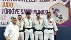 Büyükşehir’in judocusu Sedat Durmuş Erzurum’da podyuma çıktı