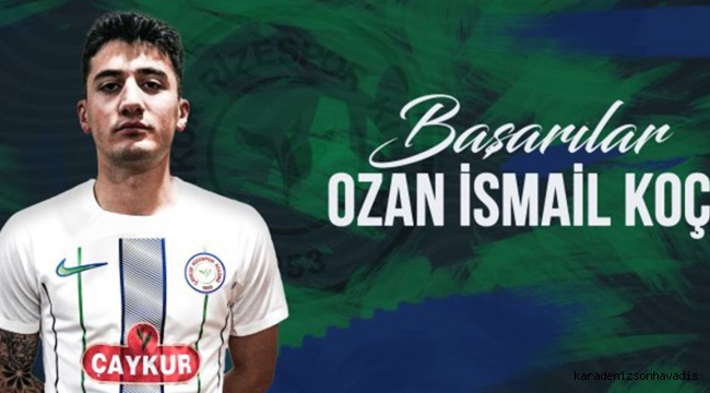 Çaykur Rizesporlu Ozan Koç Zonguldakspor'da