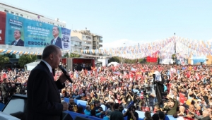Erdoğan: 3-5 belediye alacağız diye siyasi bölücülere bu derece teslim olunmaz