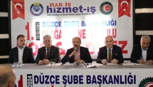 HİZMET-İŞ DÜZCE ŞUBESİ RESMEN KURULDU