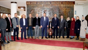 Saadet Partisi Belediye Başkan Adayı Dereli’den GMİS’e ziyaret