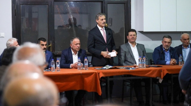 Sakarya Büyükşehir Belediye Başkan Adayı Yusuf Alemdar, Alaağaç ve Karaçalılık mahallelerini ziyaret etti