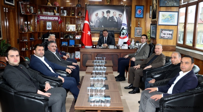 Vatan Partisi Genel Sekreteri Bursalı, GMİS'i ziyaret etti