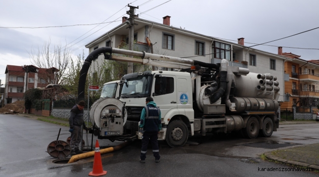 60 bin metrelik altyapı hattında bakım ve onarım işlemi devam ediyor