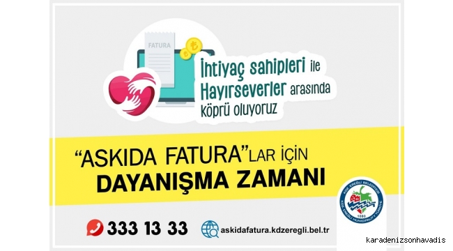 Askıda faturalar için dayanışma zamanı