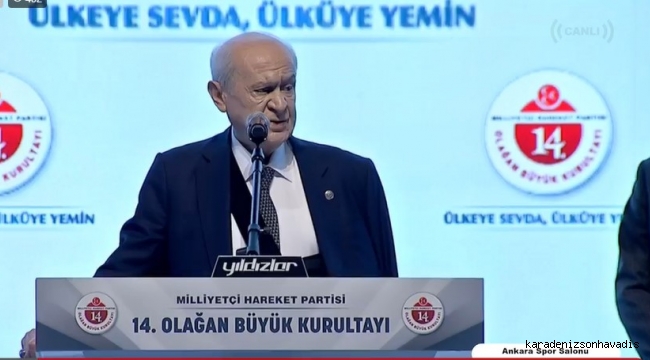 Bahçeli: CHP rotasını kaybetmiş, DEM'lilerin kuyruğuna takılmıştır