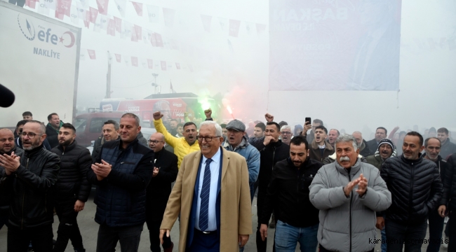 BAŞKAN POSBIYIK'A, BOZHANEDE SEVGİ SELİ