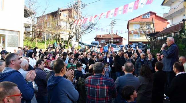 Başkan Posbıyık, her yerde...