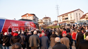 Başkan Posbıyık, Ören ve Ömerli'de coşkuyla karşılandı