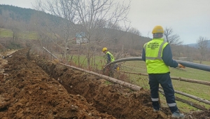 Geyve Belpınarı’nın içme suyu sorunu yenilenen hat ile çözüme kavuşacak