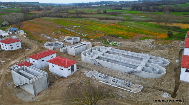 Kaynarca’nın dev projesi Atık Su Arıtma Tesisi’nde çalışmalar devam ediyor