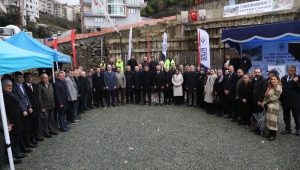 Rize Kültür Çarşısı projesinin temeli törenle atıldı