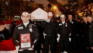 Şehit polis Furkan Bor son yolculuğuna uğurlandı