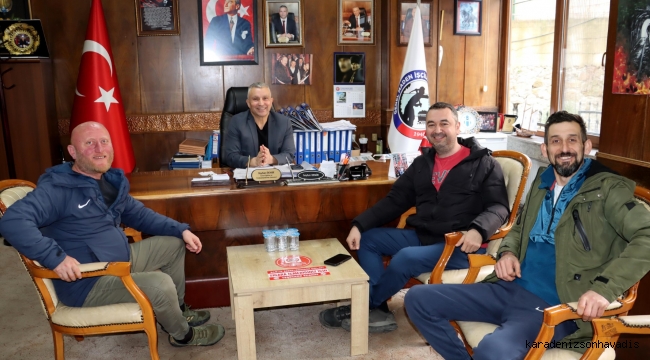 Zonguldak Kömürspor liderlerinden Demir'e ziyaret