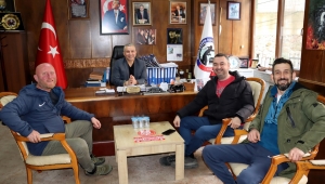 Zonguldak Kömürspor liderlerinden Demir'e ziyaret