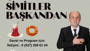 Başkan Yıldız; “Çaylar esnaftan, simitler benden”