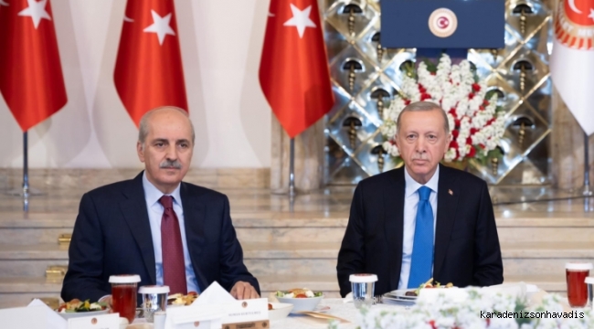 Cumhurbaşkanı Erdoğan, TBMM’de iftara katıldı