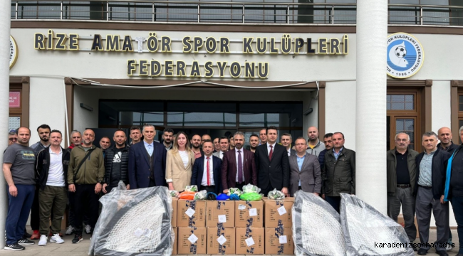 FUTBOL GELİŞİM PROJESİ RİZE'DE HAYATA GEÇTİ