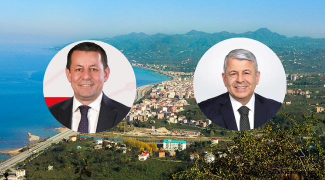 Giresun’da iki kardeş sandıkta yarıştı