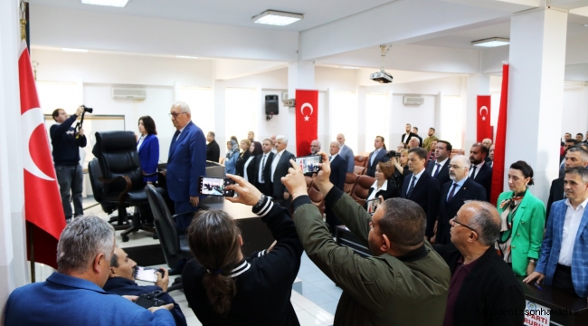 Kdz Ereğli Belediye Meclisi'nde yeni dönem başladı