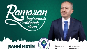 RİZE BELEDİYESİ RAMAZAN BAYRAMI TEBRİĞİ MESAJI