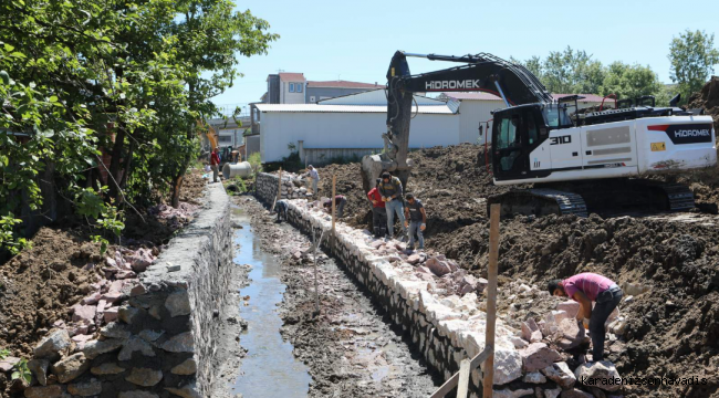 Arifbey Deresi ıslah çalışmaları devam ediyor