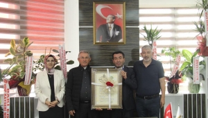 Başkan Metin,hayırsever Nevzat Çakır ve ailesine teşekkür etti