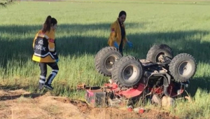 Burdur’da acı kaza! ATV’nin altında kaldı, hayatını kaybetti