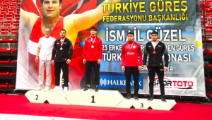 ÇAYKURSPOR GÜREŞ, U23 GREKOROMEN TÜRKİYE ŞAMPİYONASINDA 2 ŞAMPİYON ÇIKARDI