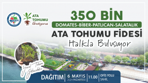 Kdz. Ereğli Belediyesi,350 bin ata tohumu fidesi dağıtacak