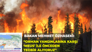 Orman Yangınları Erken Uyarı Sistemi, MEUS Devreye Girdi