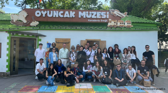 Oyuncak Müzesi, ERASMUS öğrencilerini ağırladı