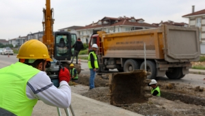 Serdivan 1. Cadde’ye yeni yağmursuyu ve kanalizasyon hattı