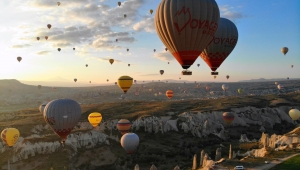 Türkiye sıcak hava balonculuğunda zirvede