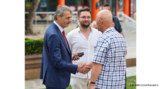 Alemdar: “Vatandaşlarımızın memnuniyeti bize bayramdır”