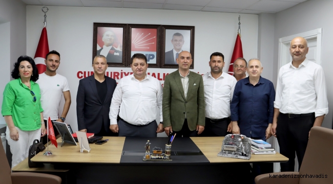GMİS YÖNETİMİNDEN CHP’YE KİT ZİYARETİ