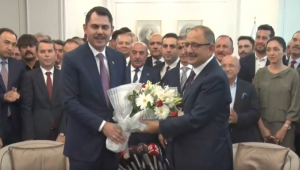 Çevre, Şehircilik ve İklim Değişikliği Bakanlığı’nda devir teslim gerçekleşti