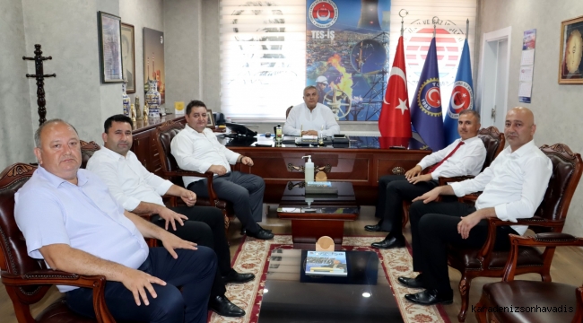 YEŞİL, DESTEK ZİYARETLERİNİ SÜRDÜRÜYOR