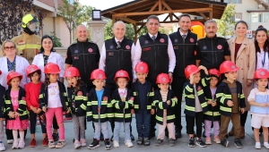 VALİ VE BAŞKAN’DAN İTFAİYE ZİYARETİ