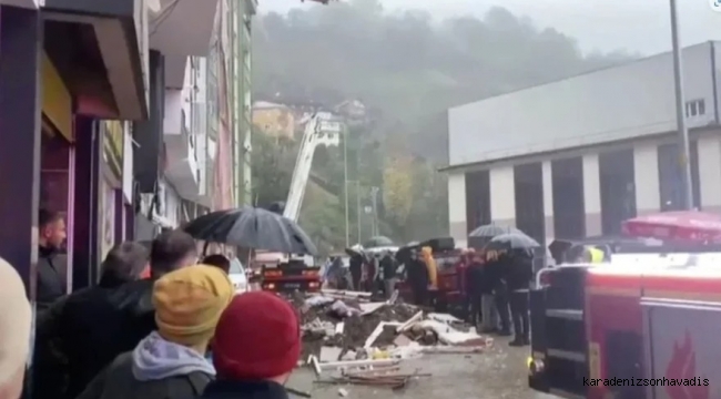 Çayeli’nde heyelan: 1 ölü, 3 yaralı