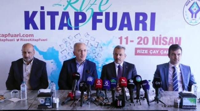 2. RİZE KİTAP FUARI 11 NİSAN'DA KAPILARINI AÇILIYOR