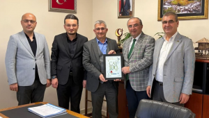 Ankara RİDEF’ten Ahmet Usta’ya ‘hayırlı olsun’ ziyareti