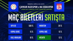 Biletler satışa çıktı