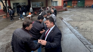 GMİS YÖNETİMİ MADENCİYLE BAYRAMLAŞTI
