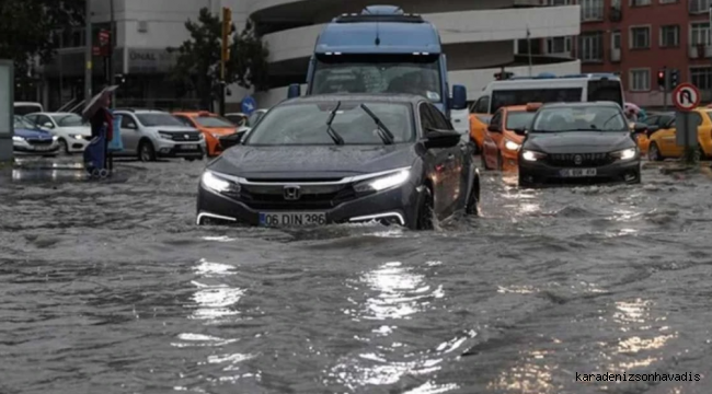 Meteoroloji'den kuvvetli sağanak uyarısı