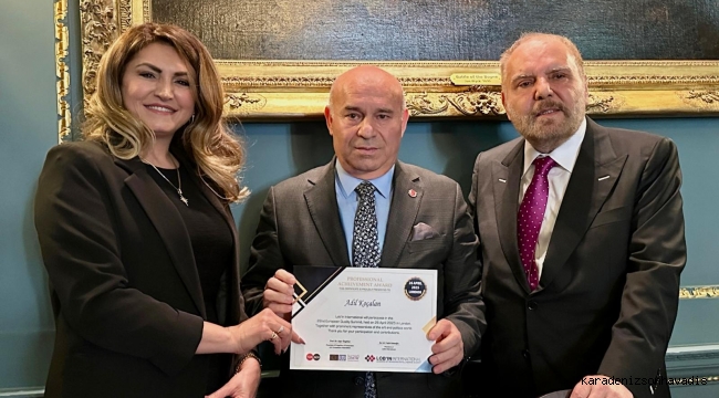 Adil Koçalan'ın Emeği Londra'da Taçlandı