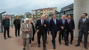 AK PARTİ YEREL YÖNETİMLER BAŞKANI DEMİR'DEN DÜZCE BELEDİYESİ'NE ZİYARET