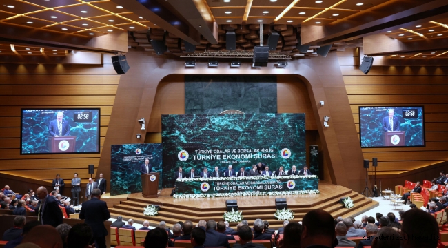 ATO Başkanı, Baran TOBB Ekonomi Şurası'nda Reel Sektörü̈n Taleplerini Dile Getirdi 