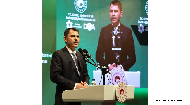 Bakan Kurum'dan Sakarya'da Sapanca Gölü müjdesi ve kentsel dönüşüm vurgusu
